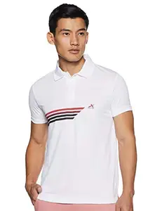Vector X VTD-300-B Men's Polo Neck T-Shirt (White) (XXL)