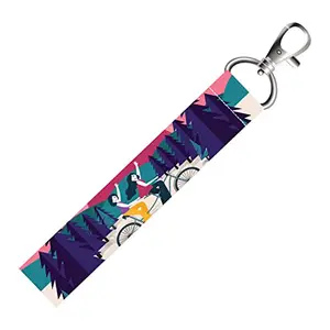 ISEE 360® Girl Bestie Lanyard Bag Tag with Swivel Lobster for Gift Luggage Bags Backpack Laptop Bags Students Workers Friends L X H 5 X 0.8 INCH