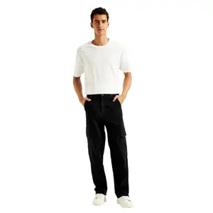 Levi's Men's Loose Casual Pants (002QS-0001_Coal Black
