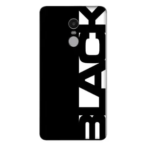 SKINADDA Skins for Mobile Compatible with REDMI Note 4 (Not Back Cover) Scratchless, Back & Camera Protector, Wrap Skins for REDMI Note 4; REDMI Note 4-JAM-051