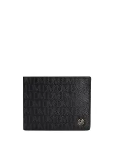 Da Milano Genuine Leather Black Bifold Mens Wallet with Multicard Slot (10092B)
