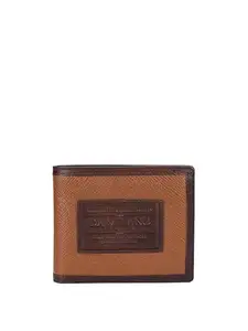 Da Milano Genuine Leather Brown Mens Wallet (MW-0087)