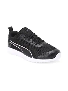 Puma womens Cruxston Wn's Black-Lilac Snow Running Shoe - 5 UK (19326302)