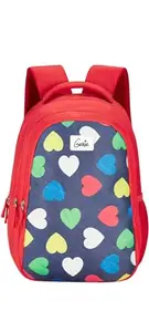 Safari Genie School Bag for Girls, 17 inch. Pink colour Backpack for Women, 27 L Laptop Backpack with 1 Year Warranty