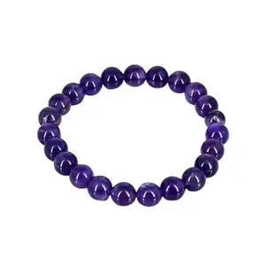 Dane Gems Premium Amethyst Bracelet with Certificate Jamuniya Janumia Ratan Purple Amethyst Bracelet For Men & Women Stretchable Amethyst Gemstone Amethyst Crystal Elastic Bracelet ऐमेथिस्ट ब्रेसलेट Bracelet For Man Bracelet For Girls Stylish Healing Bracelet Bead Bracelet with Certificate Bracelet Original Certified Healing Crystal Bracelet Chakra Healing Bracelet Healing Stone Bracelet Gemstone Bracelet Stretchable Bracelet For Women Astrology Bracelet Adjustable Bracelet Elastic Bracelet Handmade Bracelet Hand Bracelet Wrist Bracelet