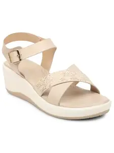 Liberty HEALERS SSAL-7 LADIES BEIGE FASHION SANDAL 38