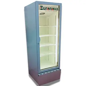 EURONOVA 400L Single Door Upright Freezer (White, Visi Cooler, EVC-400) price in India.