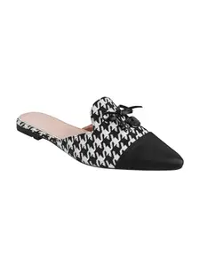 Selfiee Trending Stylish Bellies Soft & Comfortable Slip On Mules Shoes for Women and Girls Green