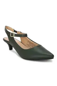 Van Heusen Women Olive Heels