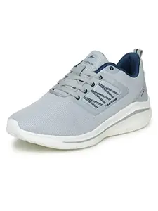 ABROS Men's Paolo ASSG0114 Running Shoes -L.Grey/Teal -8UK