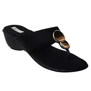 Feel it Women's Casual Sandal A-862-BLACK-36