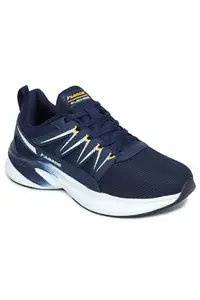 ABROS Mens Sports Shoes ASGO2058-NAVY/MUSTARD-6