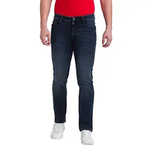 Parx Dark Blue Jeans (Size: 40)-XCYA01475-B7