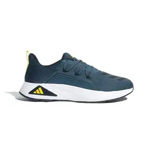 Adidas Men Textile Flash tech M Running Shoe ARCNGT/CBLACK/IMPYEL (UK-9)