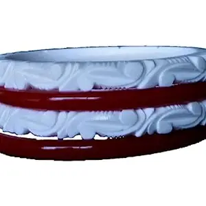 Original Shakha Pola Bangles | Size- 2.2| Bengali bangles for Married Women Pack of 4pcs