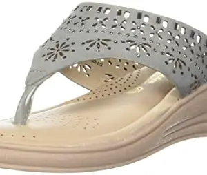 Bata Comfit Women's BEKY THONG (6719251_LIGHT BLUE_3 UK)