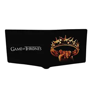 CRAFTSEVER Canvas Wallet for Men and Boys 6 Card Holder Wallet,bi fold Canvas Printed Genuine Wallet and Purse Card Holders for Men (Green)