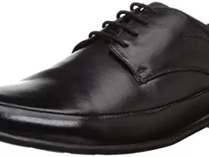 BOTOWI Men BW1001 Black Leather Formal Shoes-9 UK (43 EU) (2000685109BLK)