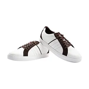 eeken White Lifestyle Lightweight Casual Shoes for Men (by Paragon,Size-9)