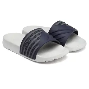 ASIAN Kids SLIDER-32 Daily use Casual Walking Sliders and Slippers Lightweight & Stylish Flip-Flops for Men & Boys,UK 6 (LGRYNAVY)-UK 6