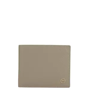 Da Milano RFID Protected Leather Wallet for Men with Card Slot - Chalk