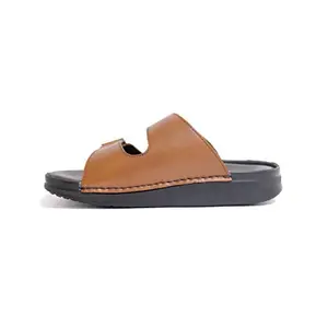 Pierre Cardin Men's Tan Leather Formal Sandal -(PC 7004 TAN)(8UK/India)(42EU)
