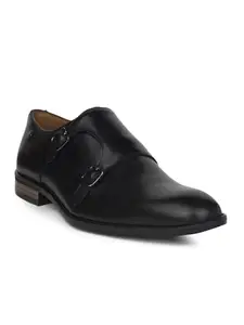 Hush Puppies Men's Expert PERF Slipon Black Leather Oxford (8546119)