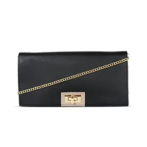 Baggit Women's 2 Fold Wallet - Extra Large (Black)