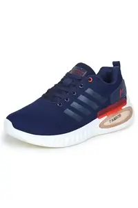 ABROS Mens ASGO2034 STOINIS-10 Sports Shoes Navy/RED 8 UK