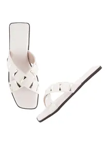 SELFIEE Trending Alluring Stylish Flat sandals Soft & Comfortable Flat for Womens and Girls