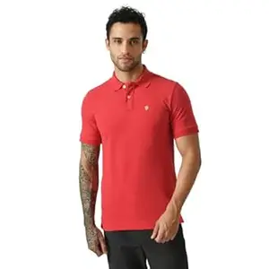 USI Premium Cotton Polo T-Shirt for Men Concept 11 | 100+ wash Tested | Smart fit, Durable, Classic | Uni Style Image