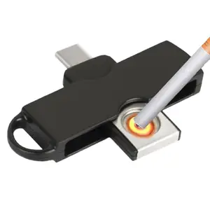 EBIZ HIVE Phone Cigar Lighter | OTG Battery Free Cigarette Lighter | Mini Battery Free Cigarette Lighter Connected to Your Phone Plug and Play Windproof Lighter Gadget