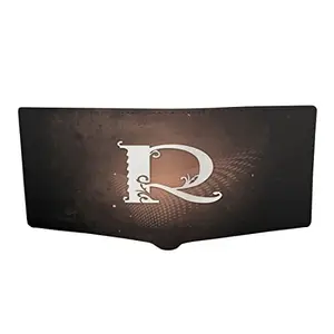 CRAFTSEVER Canvas Wallet for Men and Boys 6 Card Holder Wallet,bi fold Canvas Printed Genuine Wallet and Purse Card Holders for Men (Black)