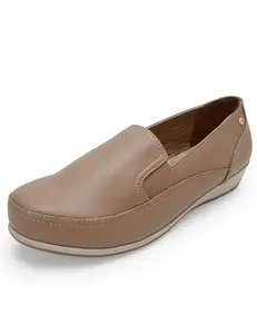 Bata Comfit Women's Casey-Smooth Loafers (6515980_Pink_7 UK)