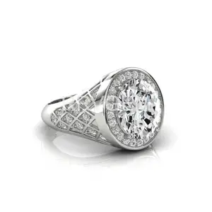 MBVGEMS Natural zircon ring 8.00 Ratti PANCHDHATU HANDMADE Finger Ring With Beautifull Stone Men & Women Jewellery Collectible LAB - CERTIFIED