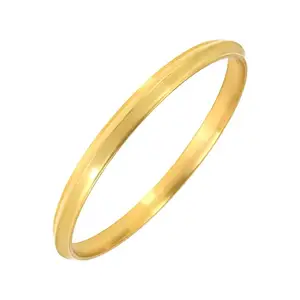 Memoir Pure Brass Bangle Sikh Sardar Punjabi Kada for Men (KDMI5527, 2.16)