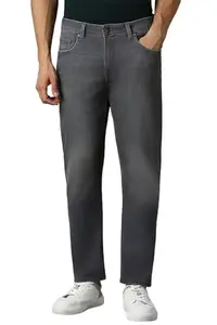 Louis Philippe Men's Slim Jeans (LRDNNCTHE44888_Grey