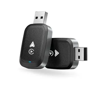 WeFly Carplay Adapter 2 in 1, Wired to Wireless Car Play & Android Auto, Plug & Play Bluetooth 5.3 & 5.8Ghz WiFi Stable & No Delay for CarPlay/Android Auto Wireless Adapter for Car