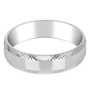 TOUCH925 Prism Criss-Cross Men's Ring (10)