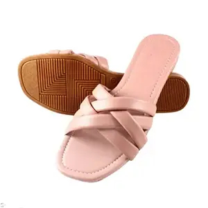 Women 4 LINE FLATS (PINK, numeric_5)