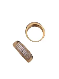Stylish Men's Designer Ring Diamond Gold Ring For Men Ring/Gold Ring||JEWELRYRING-348-22