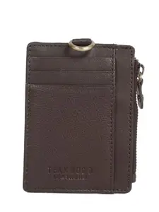 TEAKWOOD LEATHERS Wallet for Men I Handcrafted I Multiple Credit/Debit Card Slots