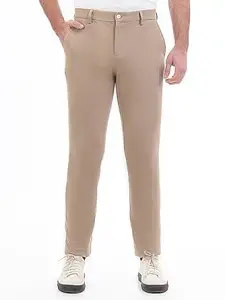 The Pant Project Luxury PV Stretchable Casual Pants for Men | Stylish Slim Fit Men's Wear Trousers for Office or Party | Mens Fashion Dress Trouser with Expandable Waist & 4 Way Stretch