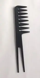 Wide Tooth Hair Pro Comb Wavy Long Curly Hair Care Detangling Wide Teeth Brush Hairdressing Styling Tool(7.5 inch)