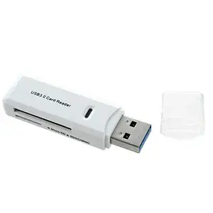 ELECTROPRIME 1X(Sd Card Reader New USB 3.0 5Gbps Super Speed SDXC TF Flash Memory Adapte U1C7)