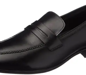 Lee Cooper Men's LC5221E Leather Formal Shoes_Black_41