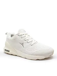 ABROS Men's Russell ASGO0121 Sports Shoes_White/Silver_6UK