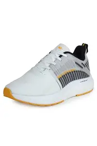 ABROS Mens Sports Shoes ASSG1271-WHITE/MUSTARD-7