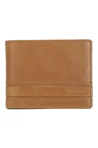 Allen Solly Men Brown Solid Leather Wallet