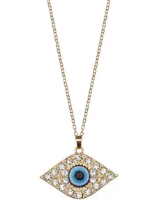 KRELIN Women's Jewellery Chain Necklaces Evil Eye Necklace Pendant Gold Chain Protection Amulet Luck Evil Eye Jewelry for Women Girls